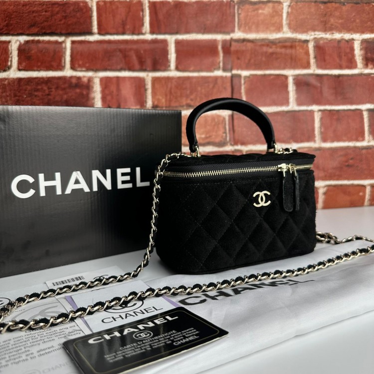 CHNL VANİTY SÜET SİYAH